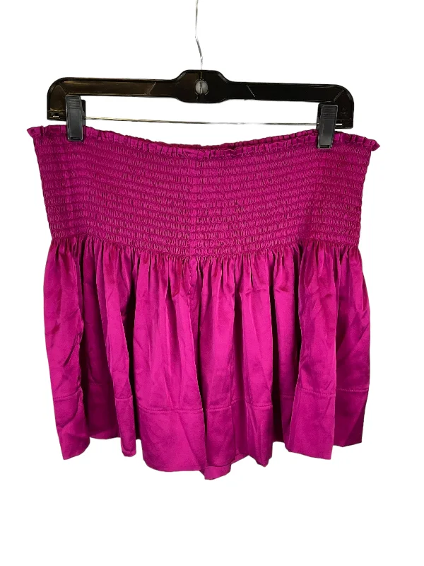Warm Wear Purple Shorts Natural Life, Size L