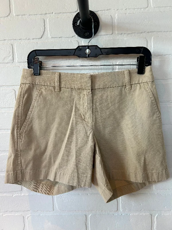 Advanced Design Tan Shorts J. Crew, Size 0