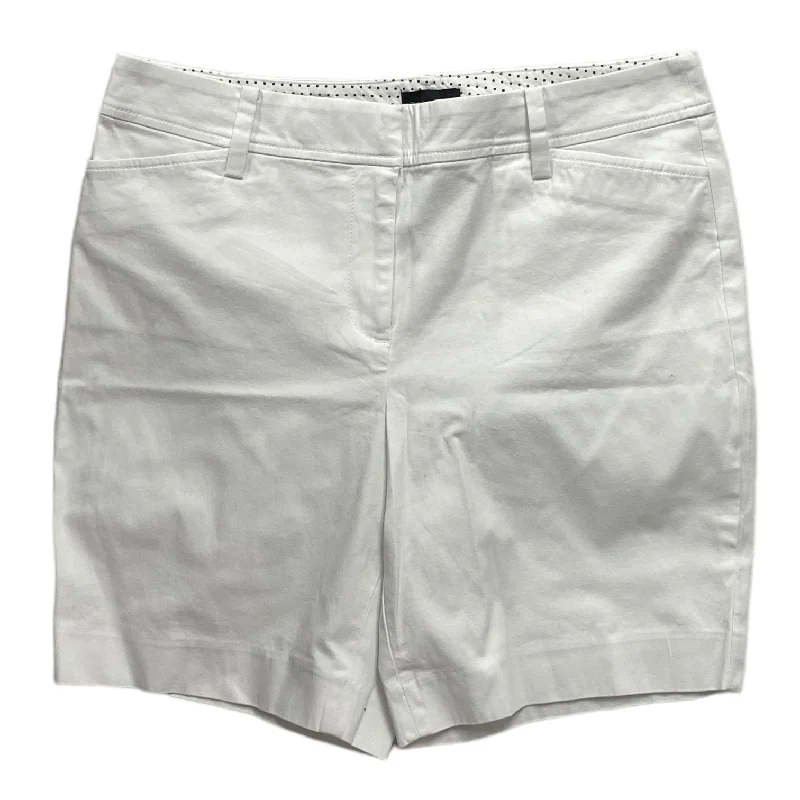 Soft Relaxation Wear White Shorts Talbots, Size 8petite
