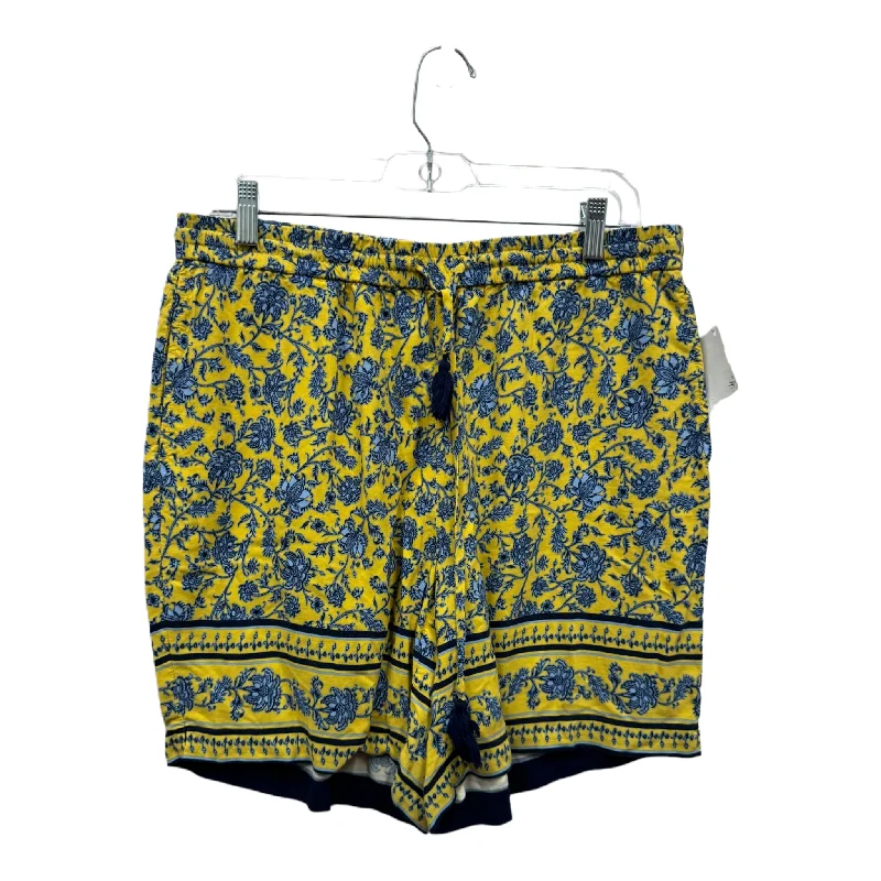Classic Style Yellow Shorts By J. Jill, Size: 8